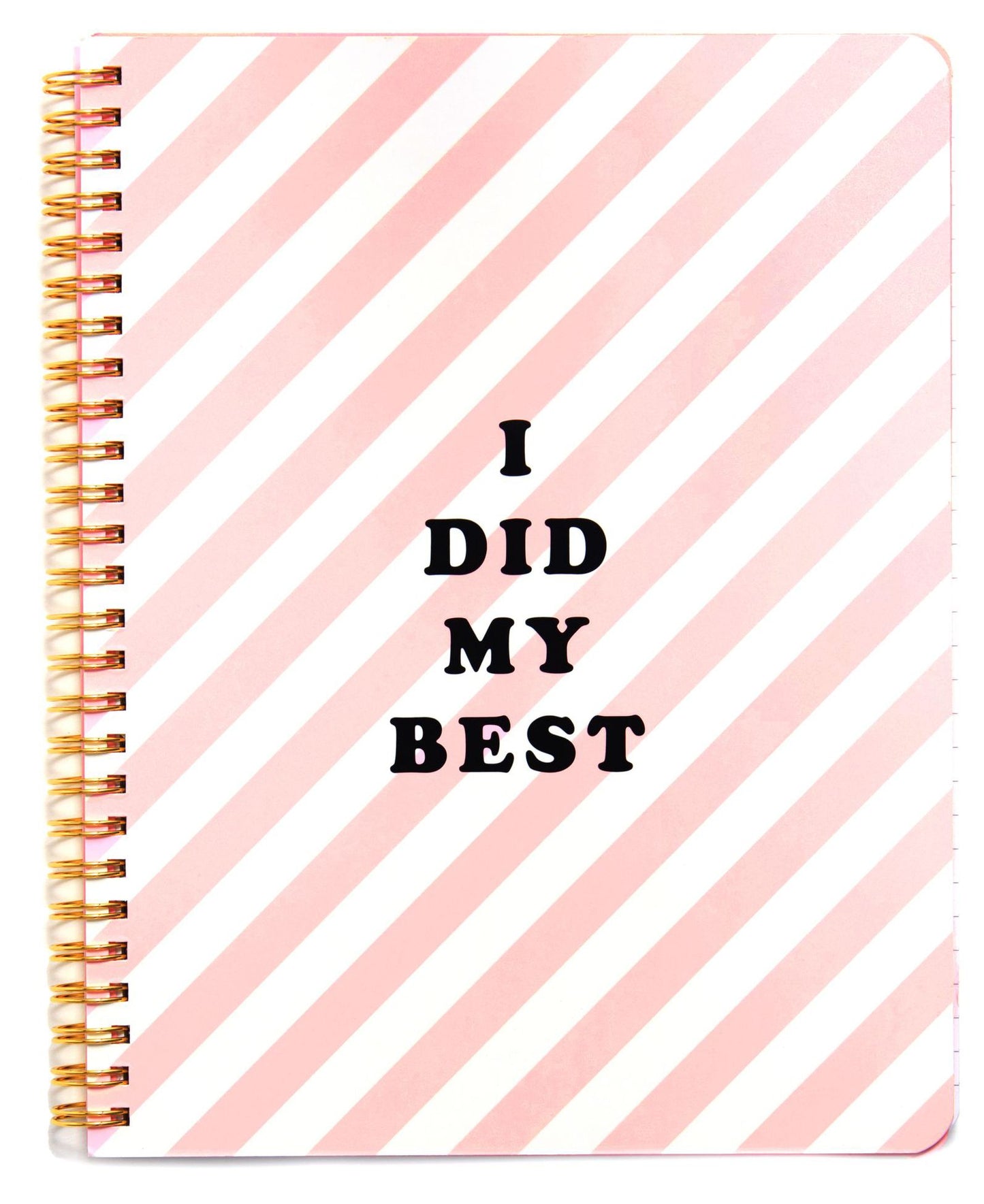 Ban.do ''I Did My Best'' Spiral Lined Notebook 7" x 9"