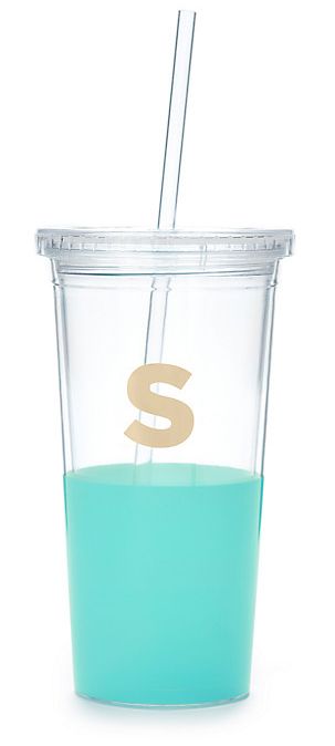 Kate Spade New York Dipped Initial Insulated Tumbler, S