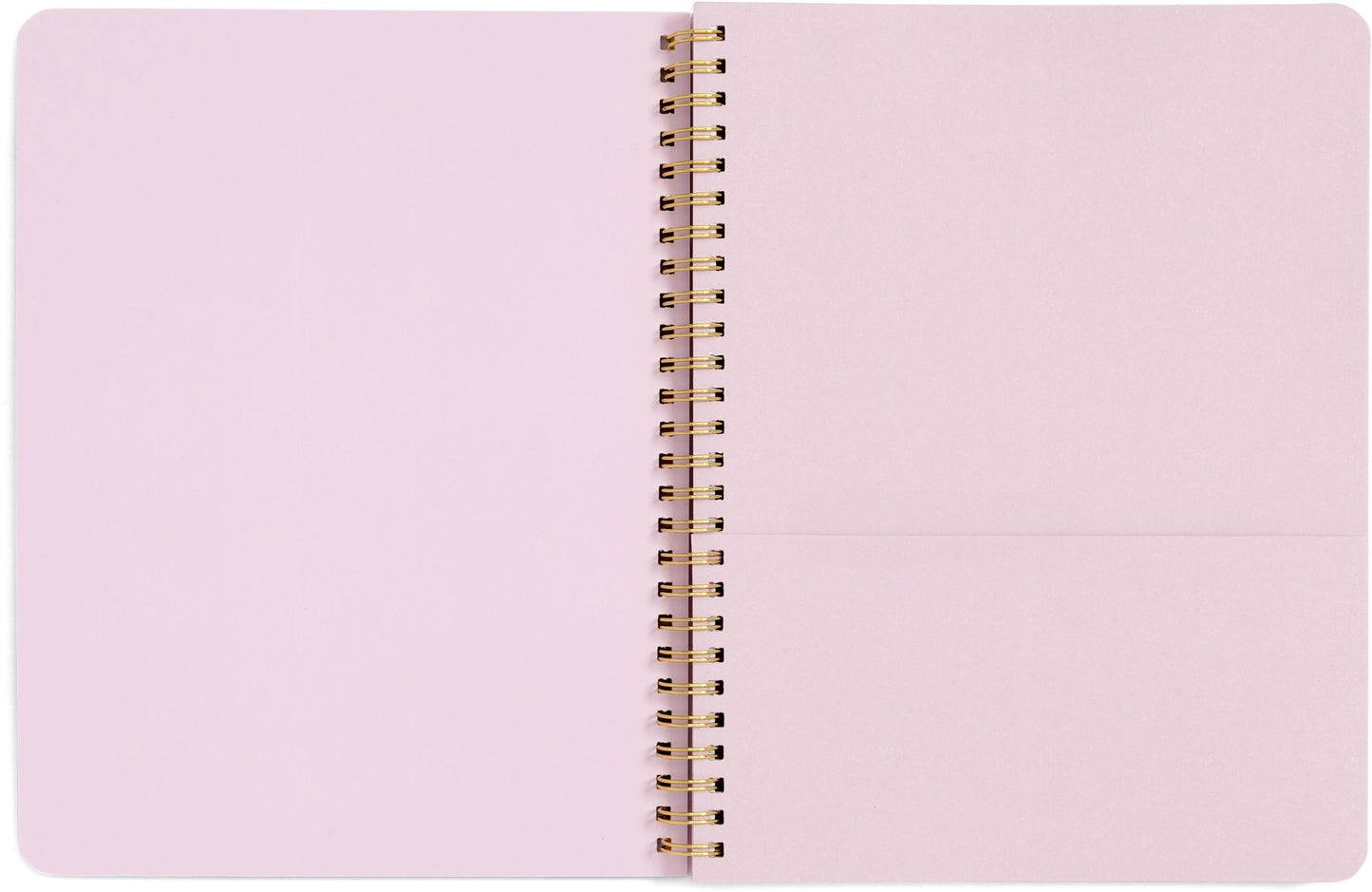 Ban.do Lady of Leisure Pink Floral Spiral Lined Notebook 7'' x 9''
