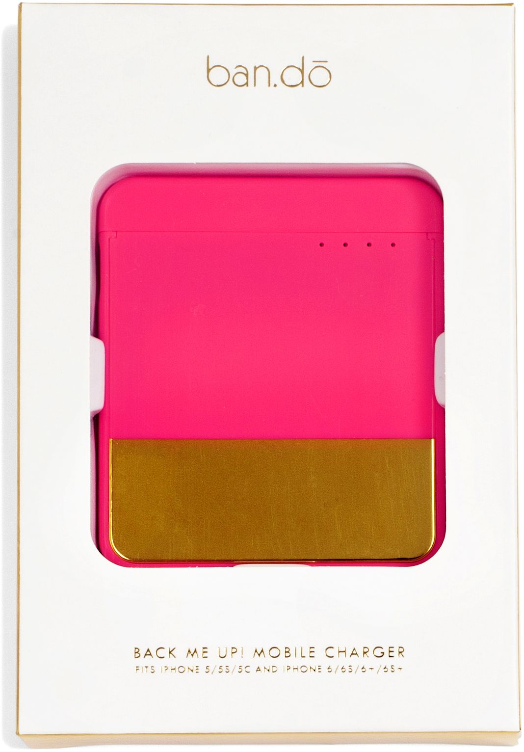 Ban.do Back Me Up! Mobile Charger in Neon/Gold