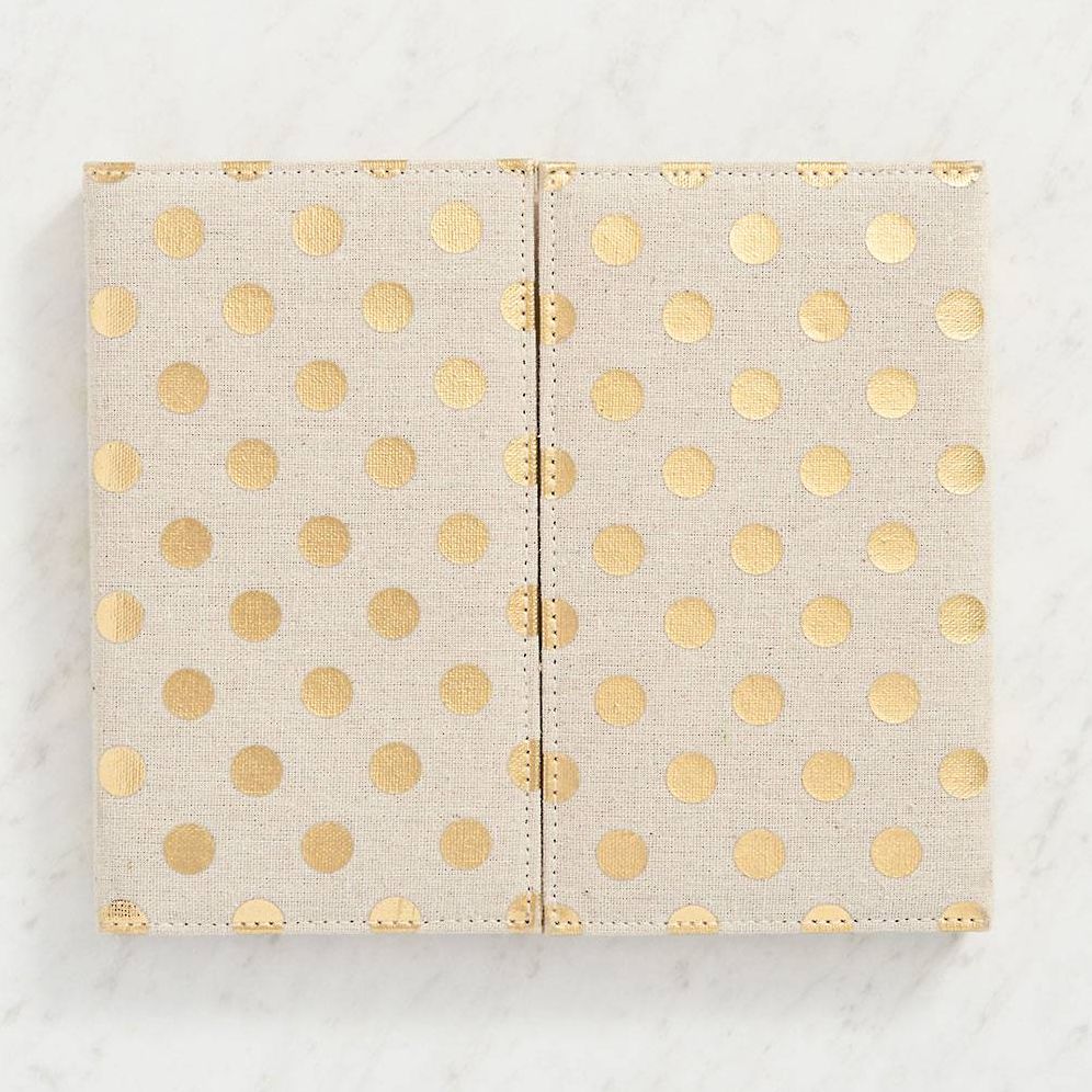 Polka Dot Desktop Organizer