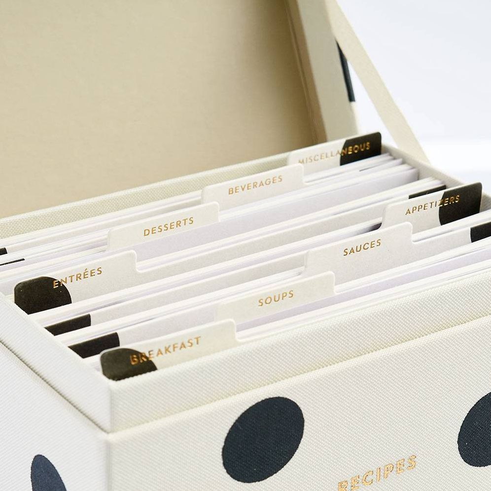 Dot Recipe Box