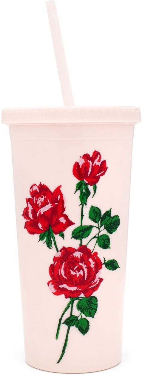 Ban.do Will You Accept This Rose? Sip Sip Tumbler With Straw