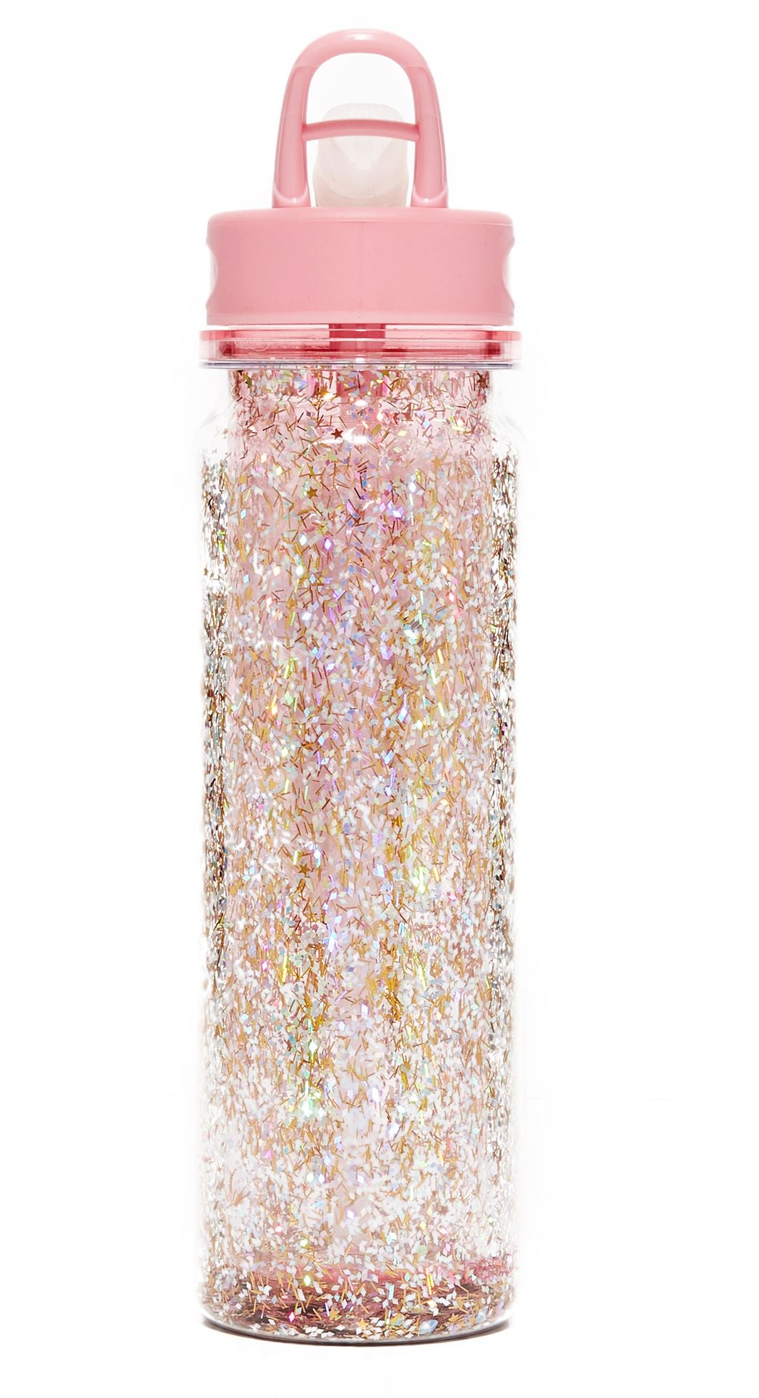 Glitter Bomb Water Bottle, Pink Stardust