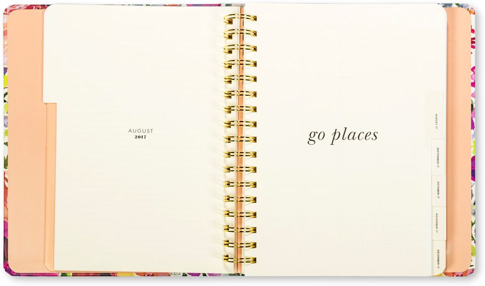 2018 Kate Spade New York Large Agenda, Dahlia