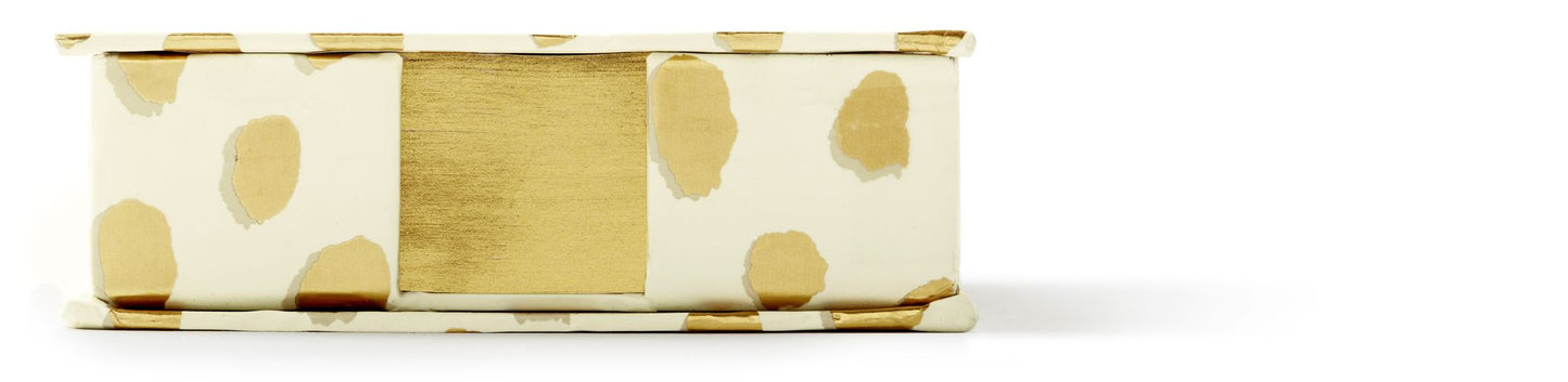 Kate Spade New York Gold Flamingo Dot Loose Note Holder With Pen