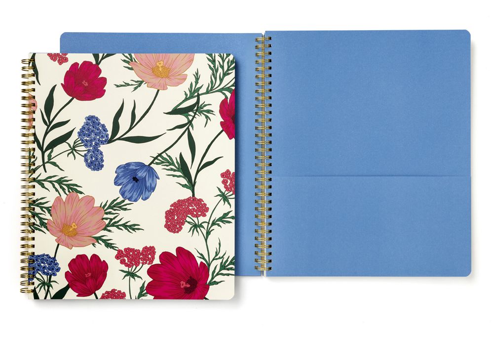 Large Spiral Notebook, Blossom