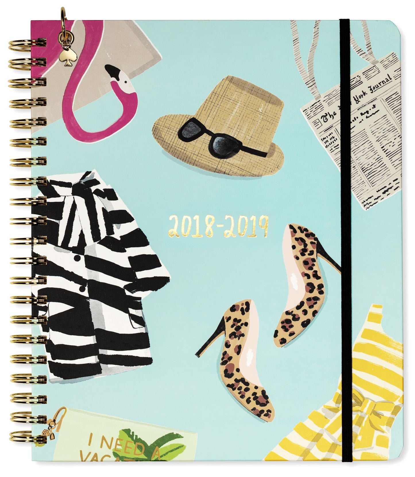 2019 Kate Spade New York Mega Planner, Illustrative (Aug-Aug)