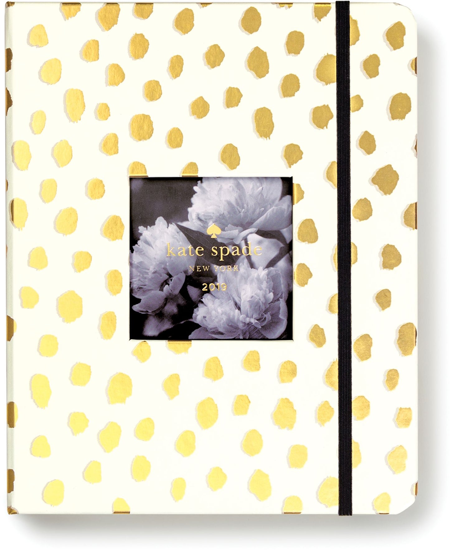 2019 Kate Spade New York Large Calendar Year Planner, Gold Flamingo Dot (Jan-Dec)