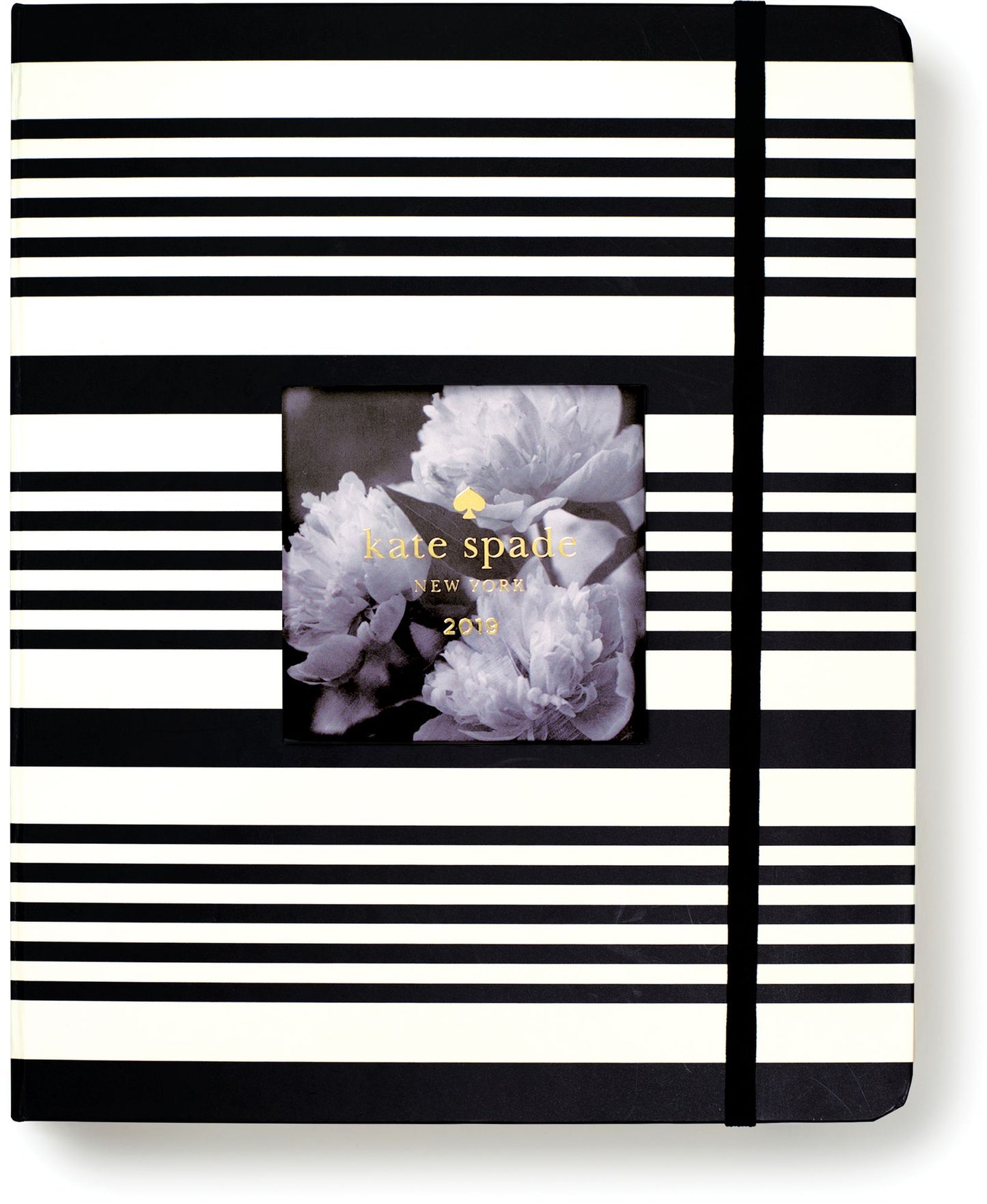 2019 Kate Spade New York Large Calendar Year Planner, Black Stripe (Jan-Dec)