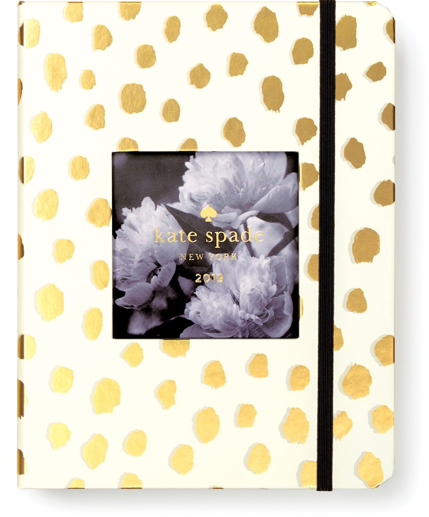 2019 Kate Spade New York Medium Calendar Year Planner, Gold Flamingo Dot (Jan-Dec)