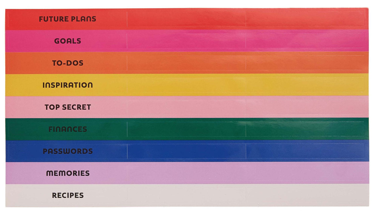 Rainbow Expanding File Folder