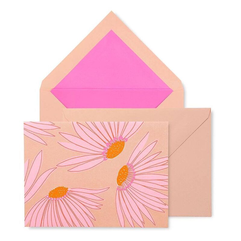 Falling Flower Notecard S/10