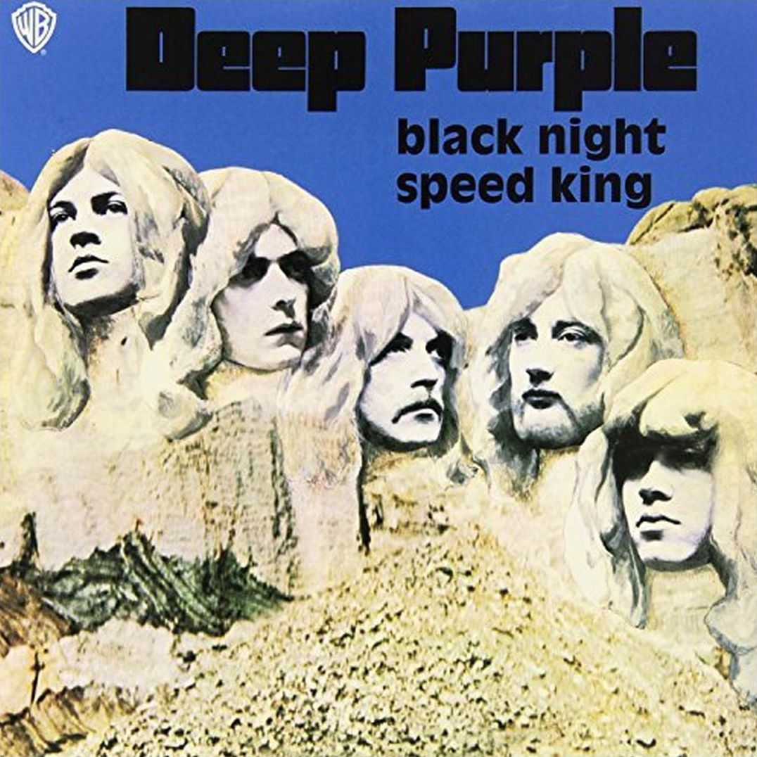 Black Night/speed King [Blue Vinyl]