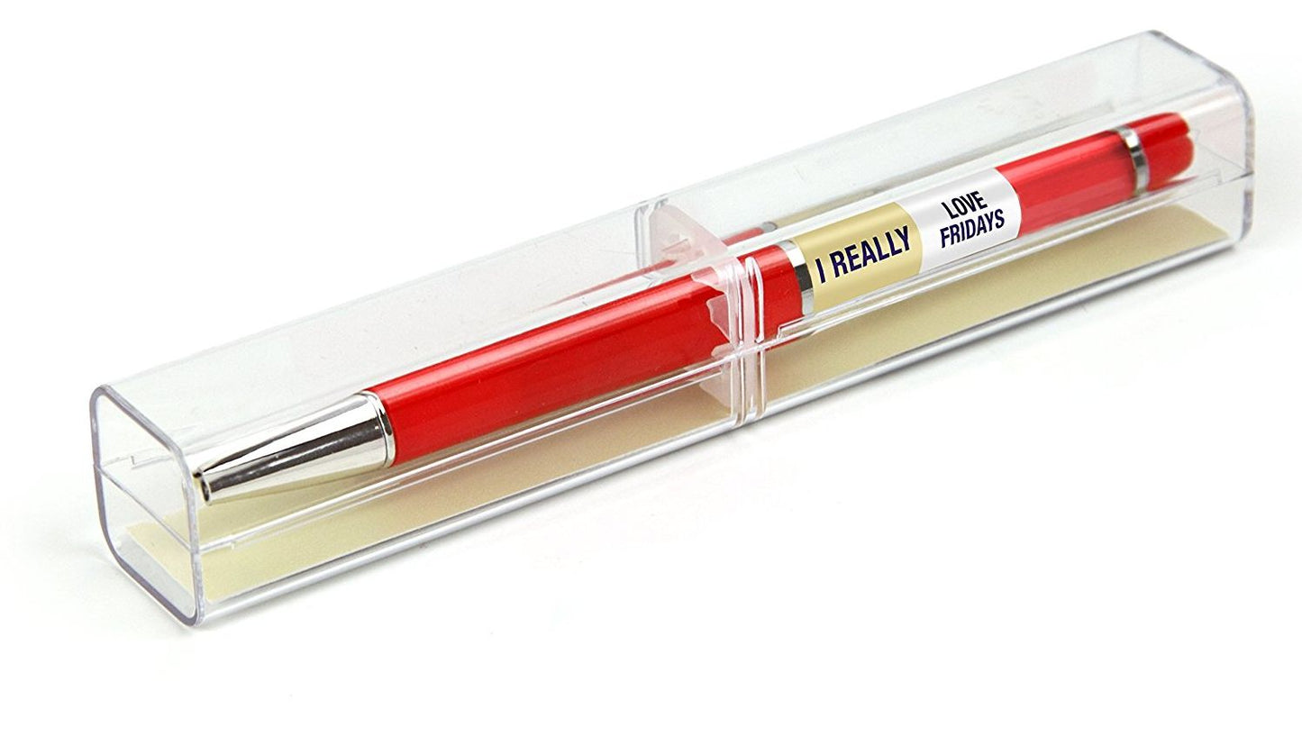 Love Fridays Hate Mondays Ballpoint Pen