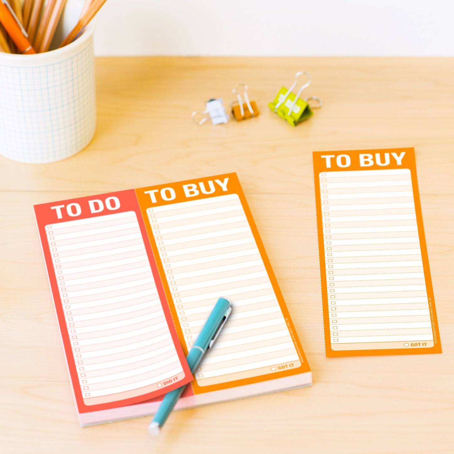 To Do/To Buy Perforated Note Pad