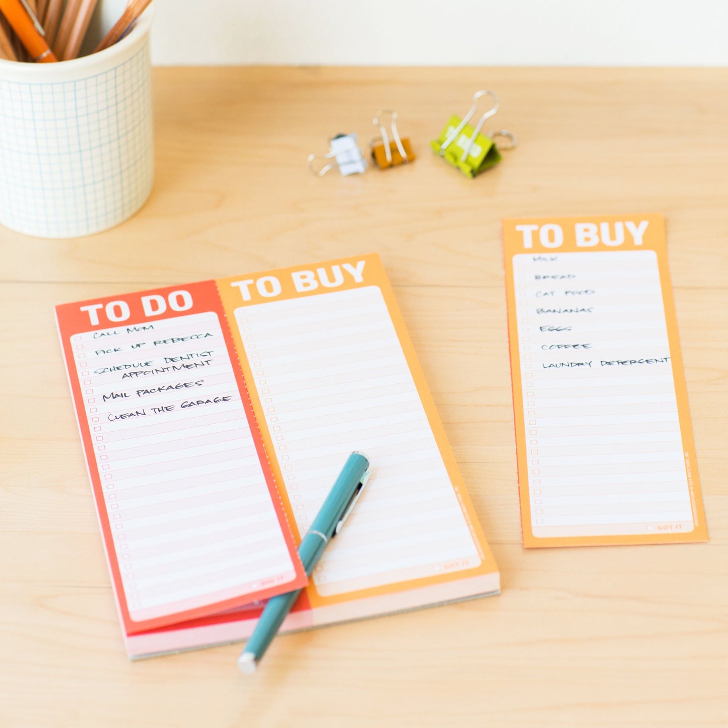 To Do/To Buy Perforated Note Pad