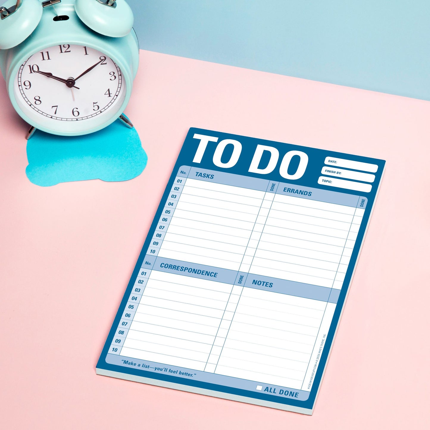 To Do Notepad 60 Sheets