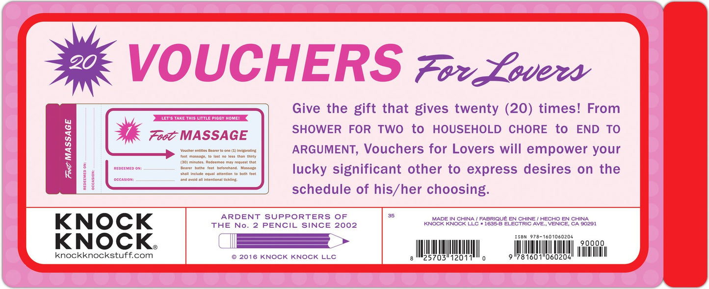 Vouchers for Lovers