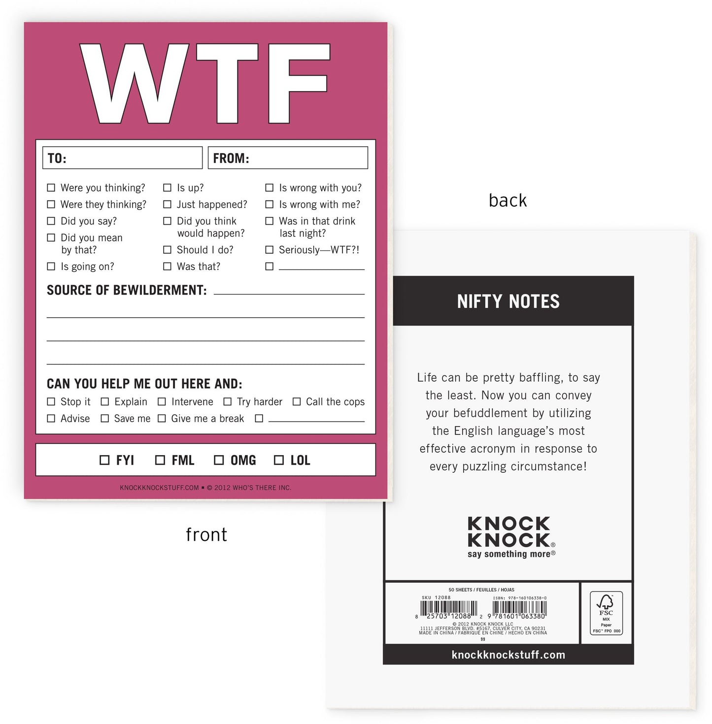 WTF Nifty Note