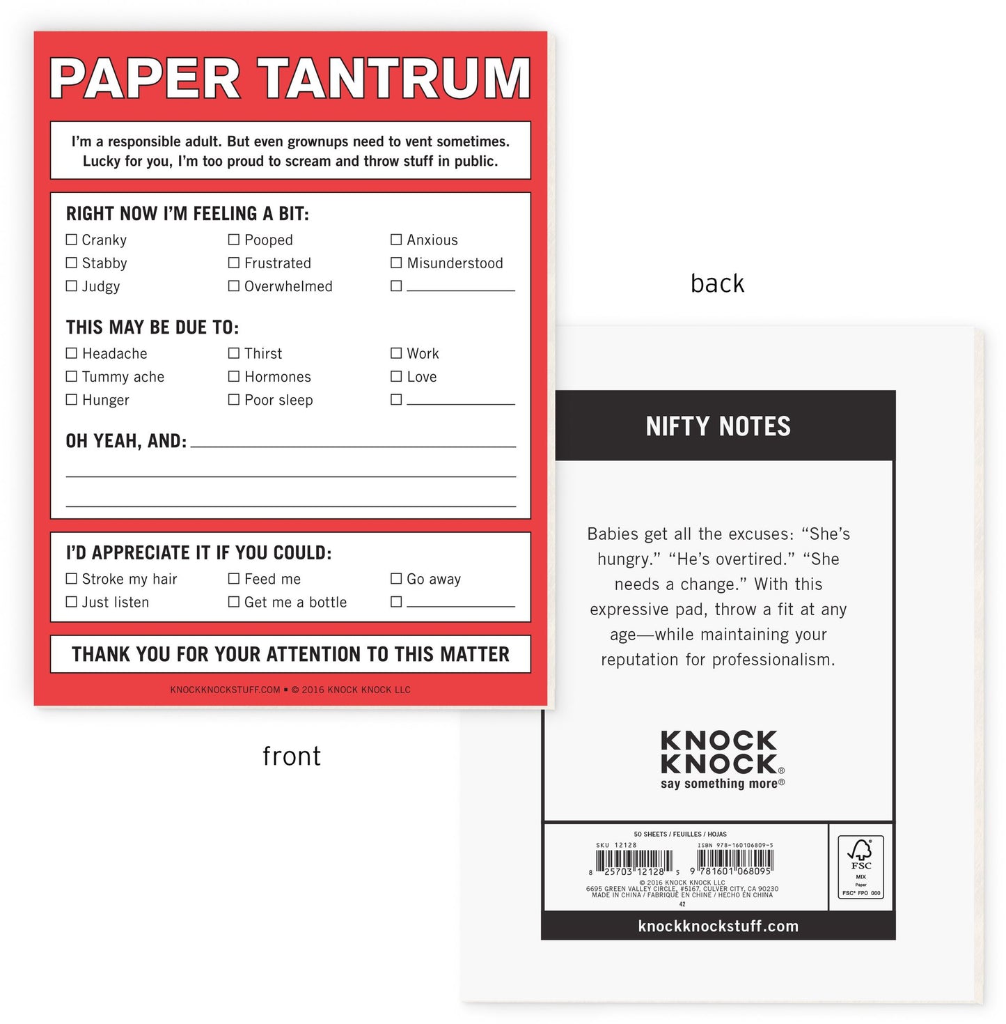 Paper Tantrum Nifty Notes 50 Sheets