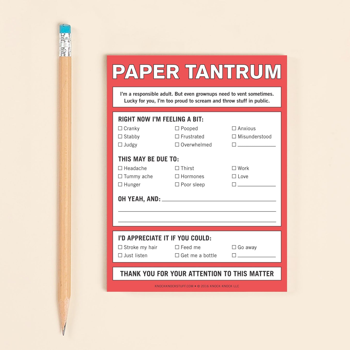 Paper Tantrum Nifty Notes 50 Sheets