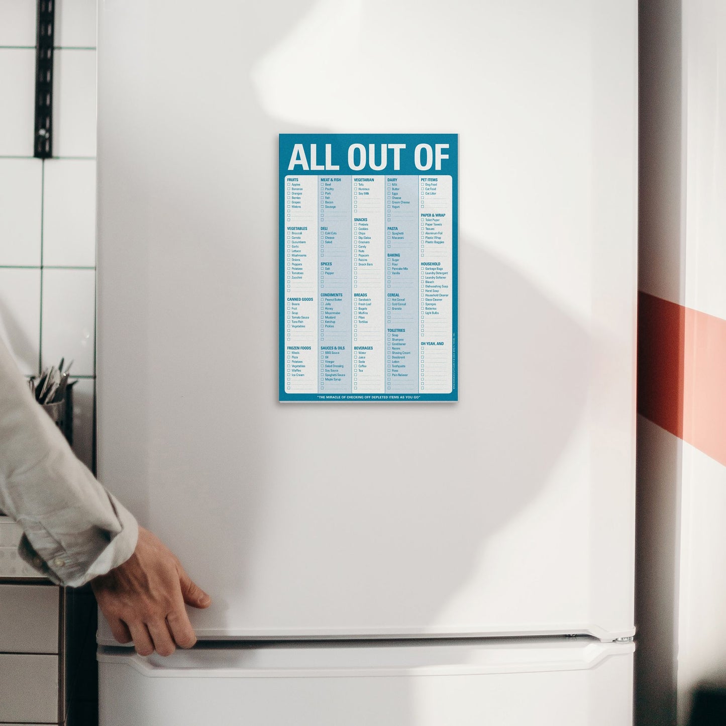 All Out Of Large List Pad 60 Sheets