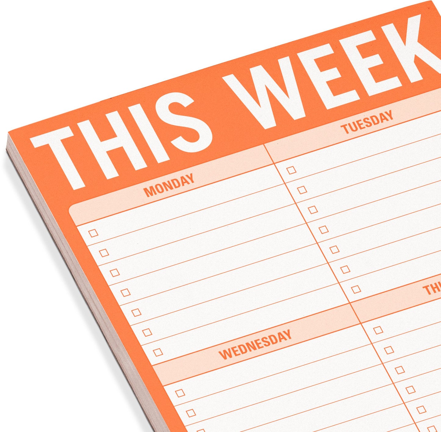 This Week Large List Pad 60 Sheets