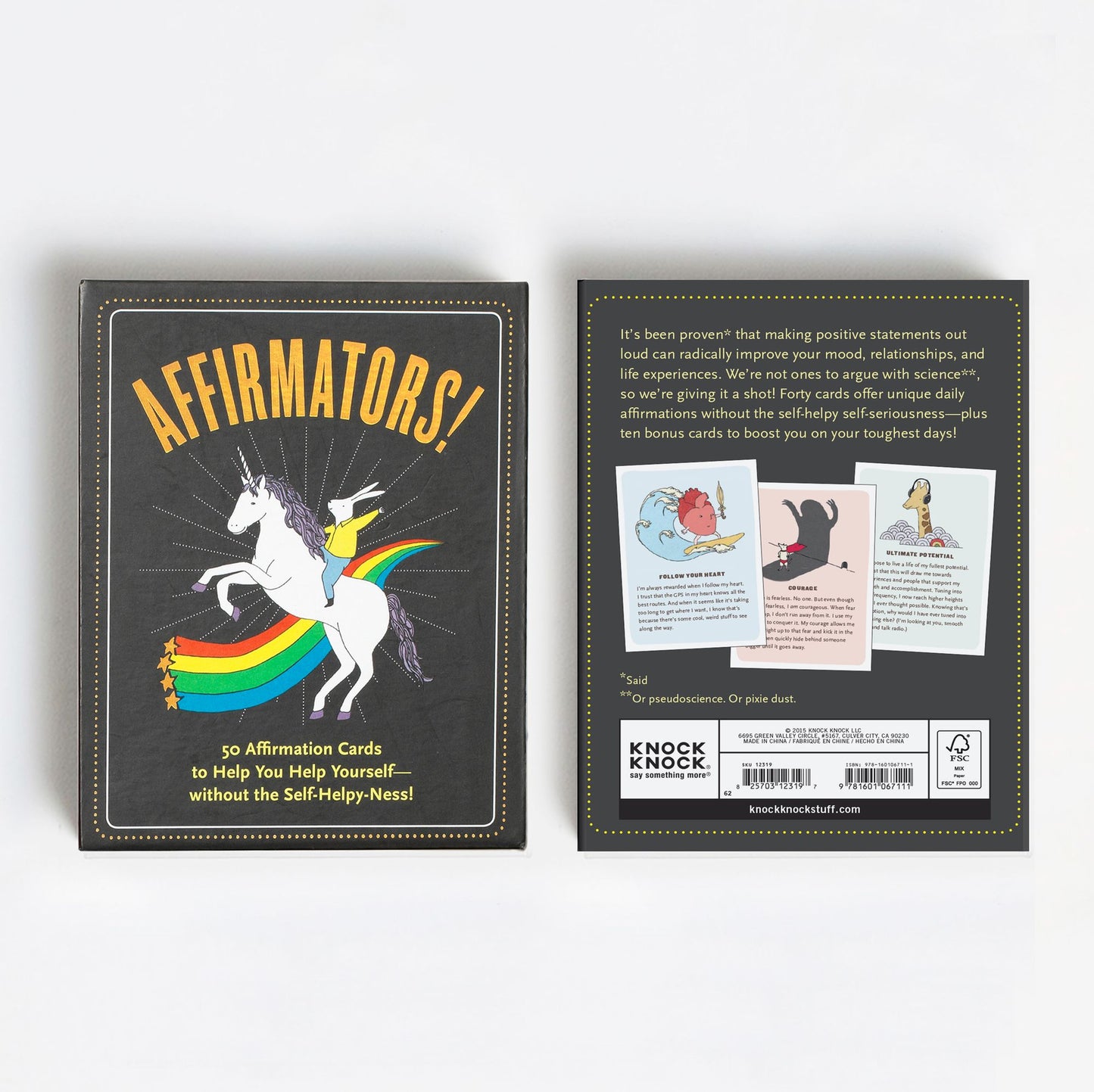 Affirmators Card Set of 50