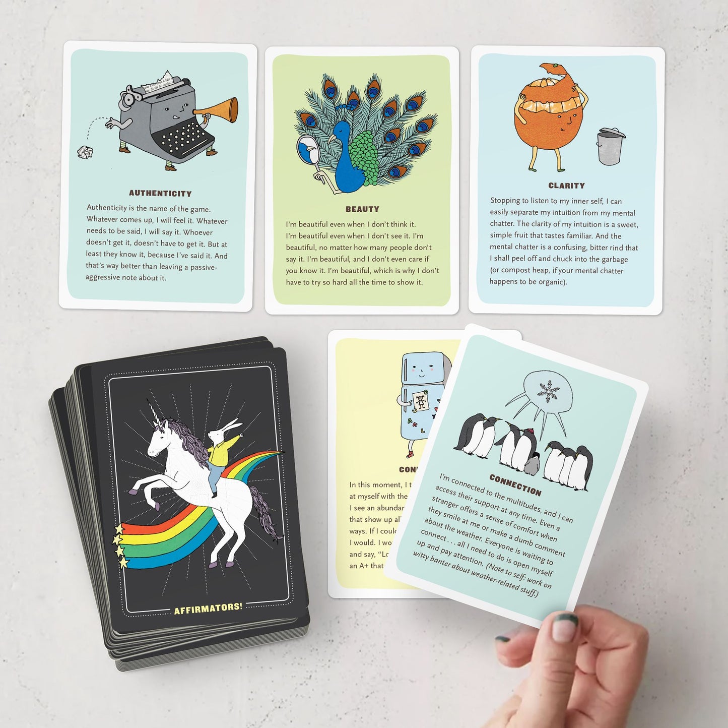 Affirmators Card Set of 50