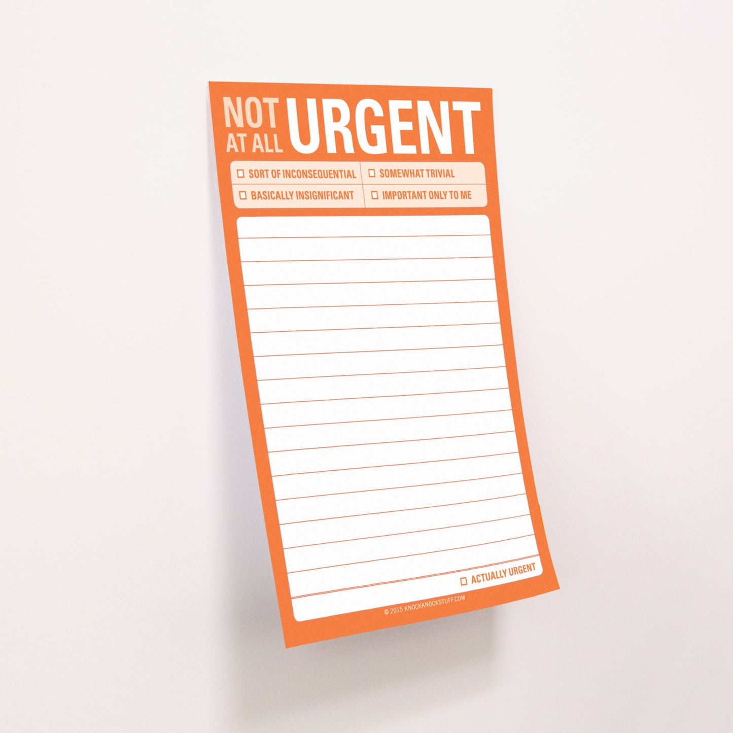 Not At All Urgent Great Big Sticky Note 60 Sheets