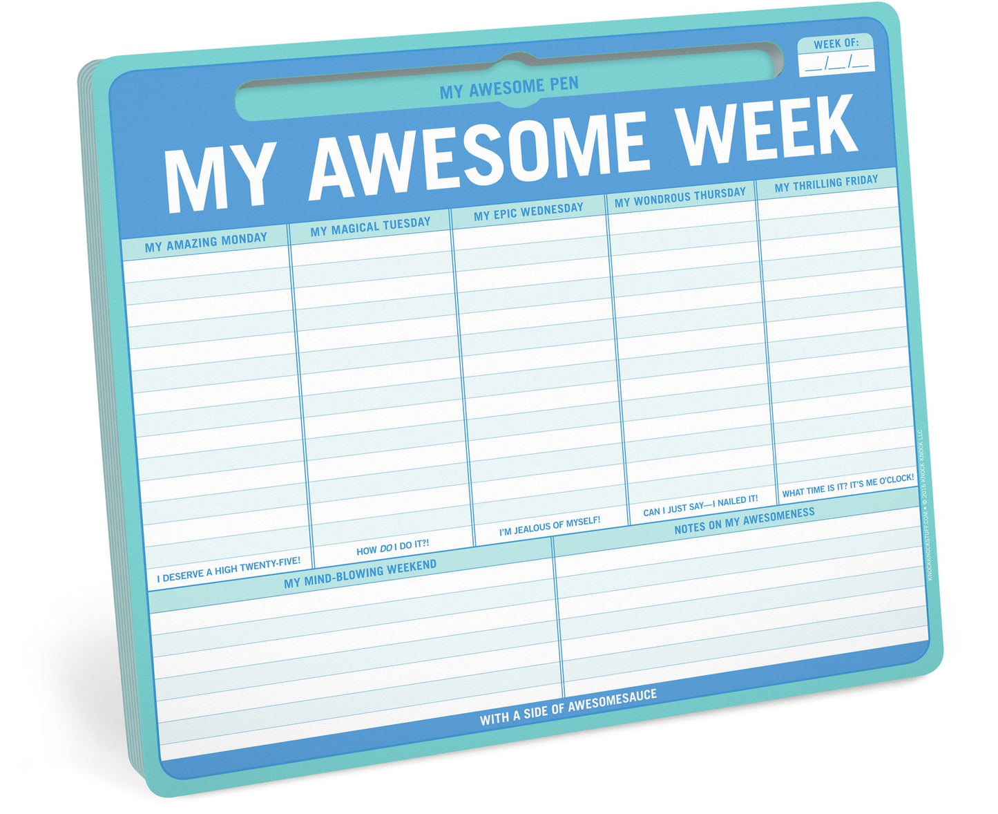 My Awesome Week Mousepad