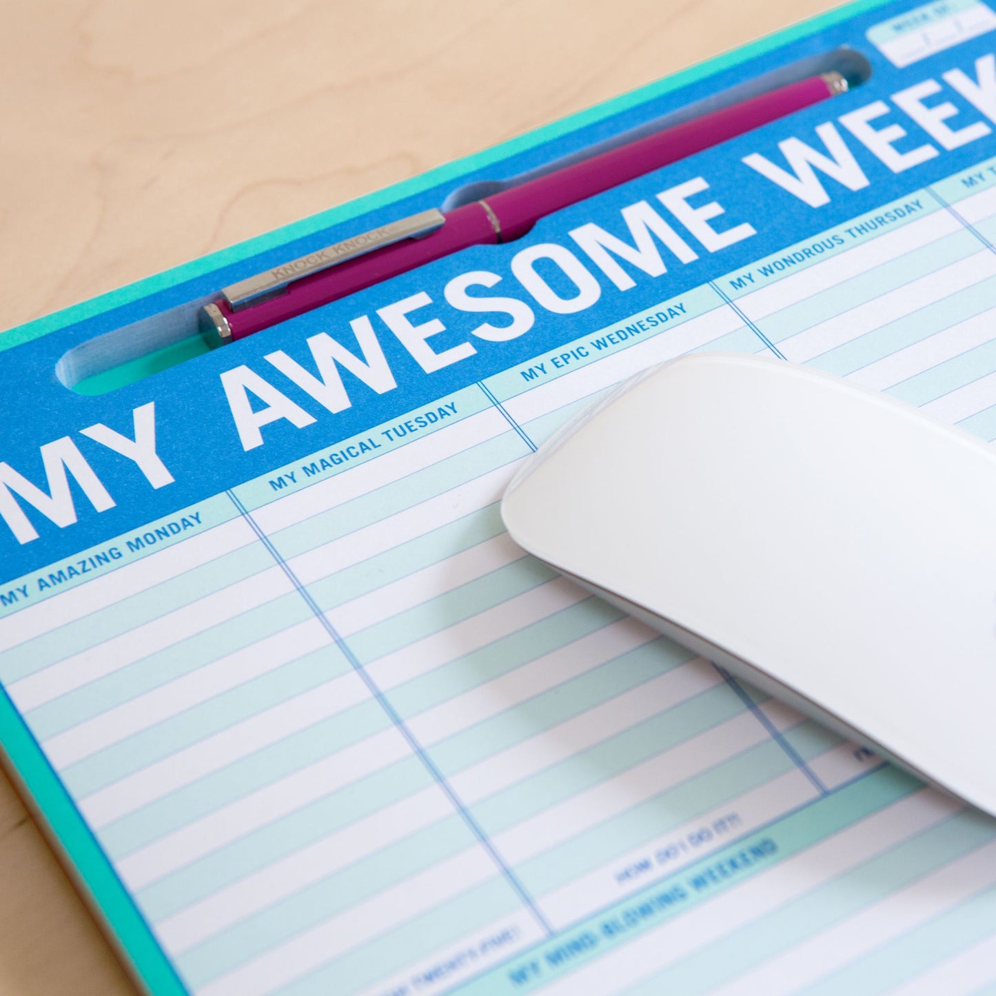 My Awesome Week Mousepad