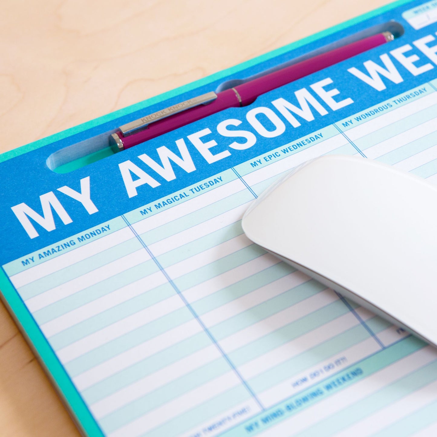 My Awesome Week Mousepad