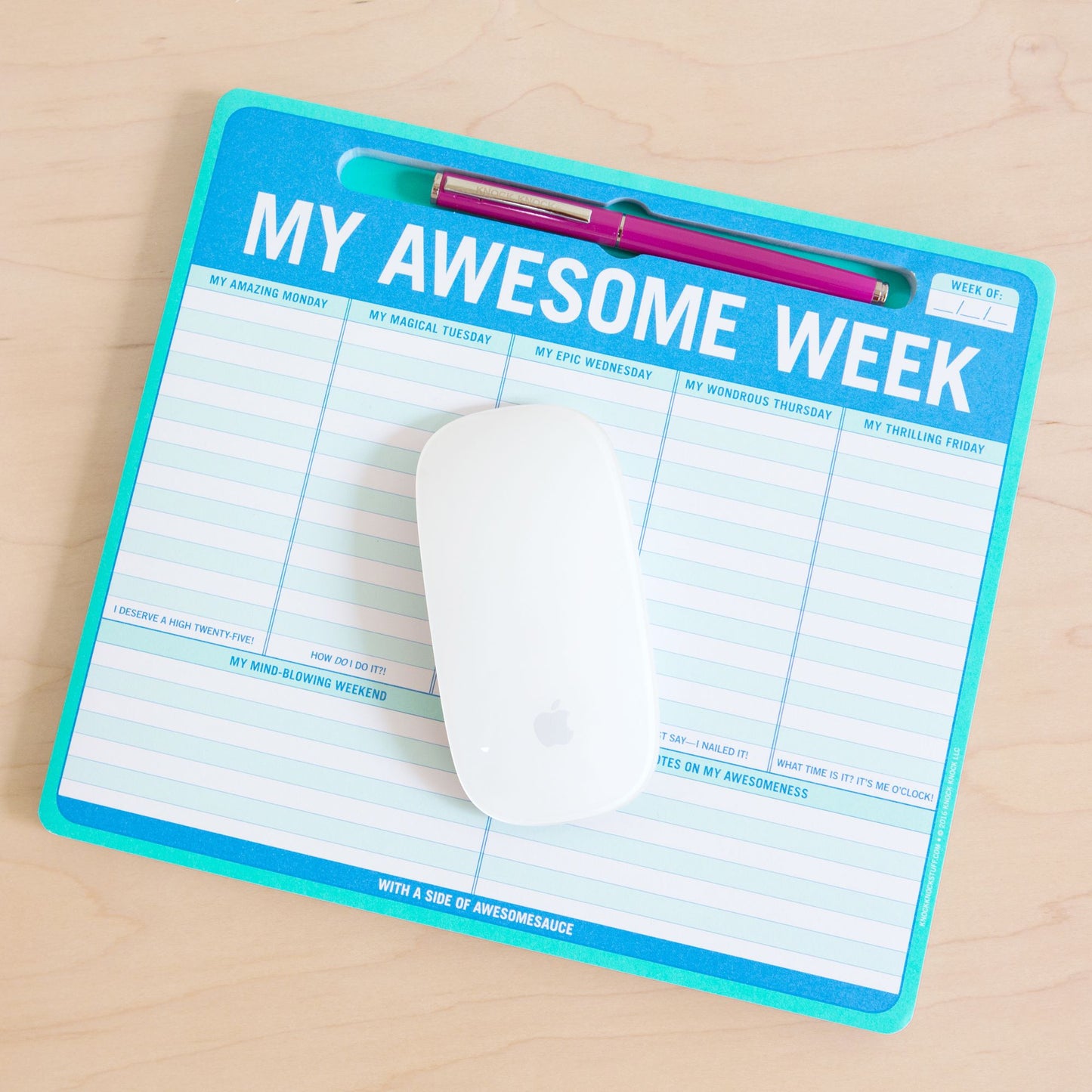 My Awesome Week Mousepad