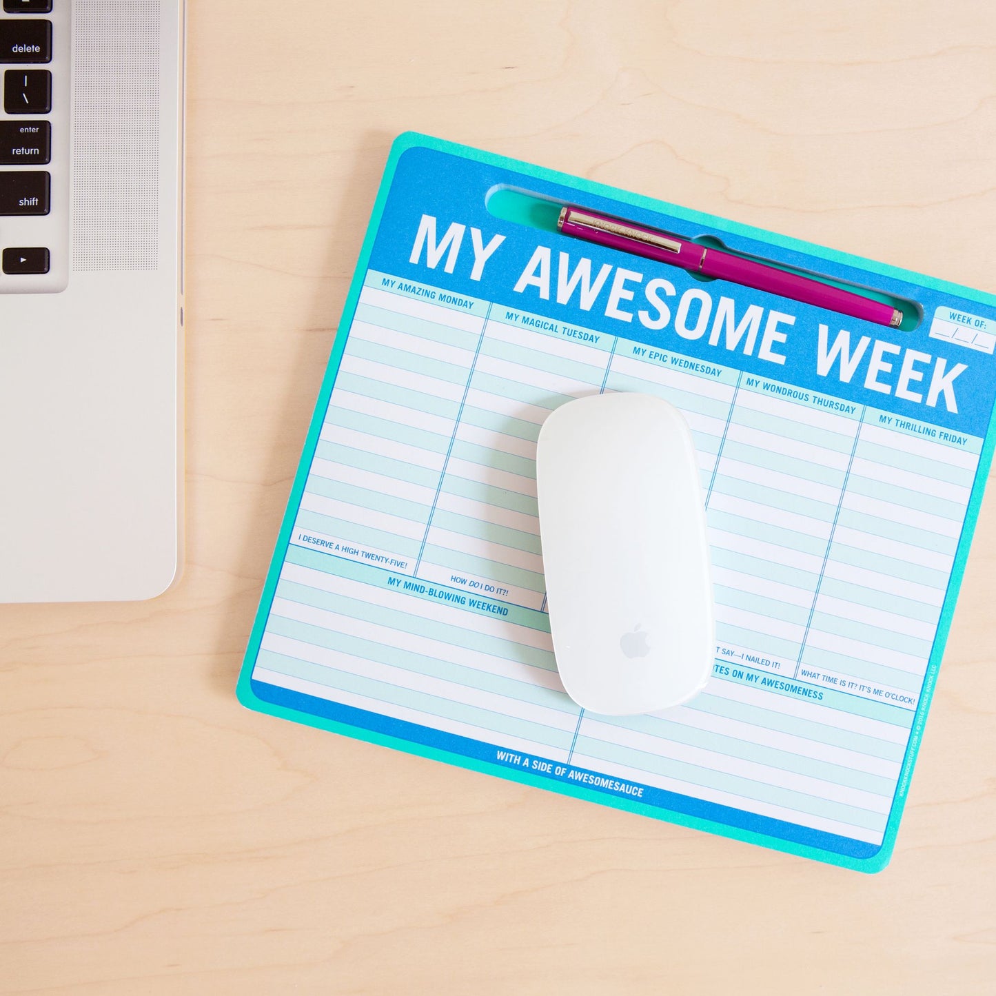 My Awesome Week Mousepad