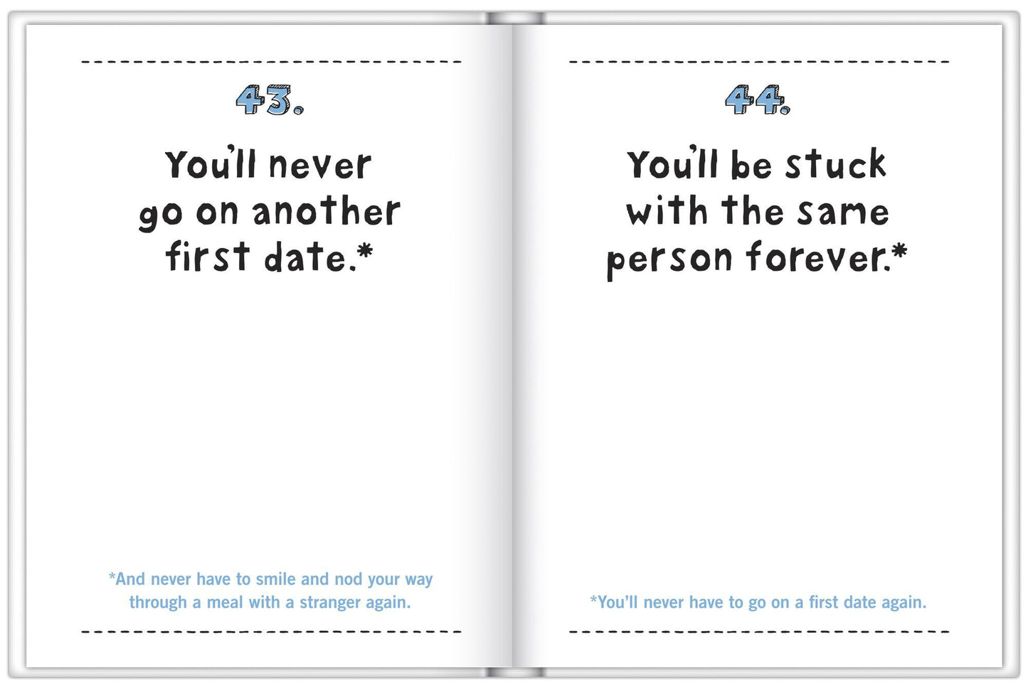 100 Reasons to Panic About Getting Married