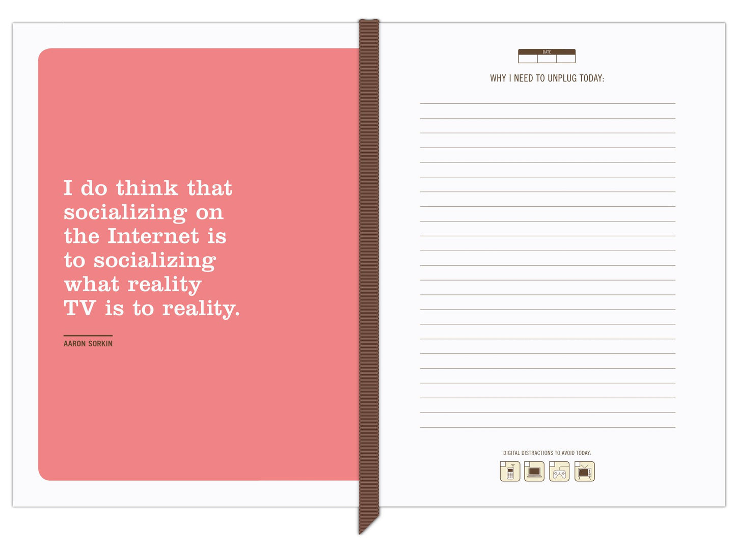 I Need to Unplug Journal