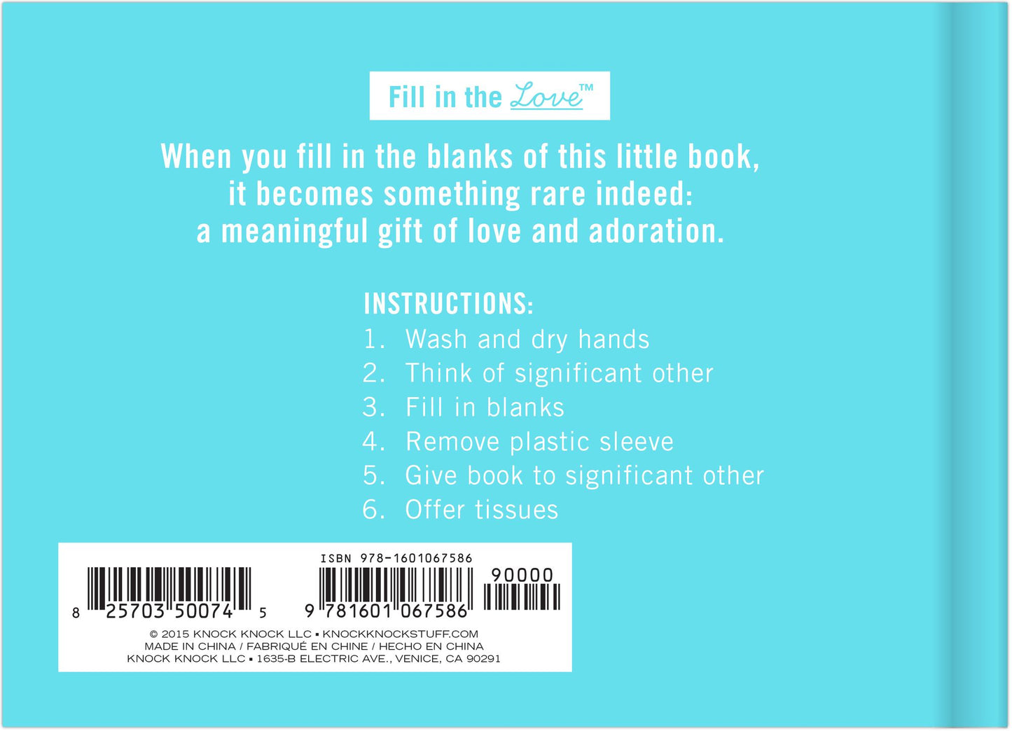 What I Love About Us Little Gift Book