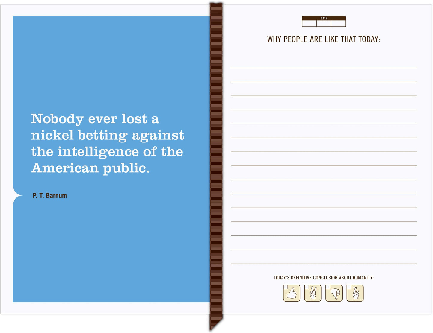 In My Humble Opinion Mini Inner-Truth Journal