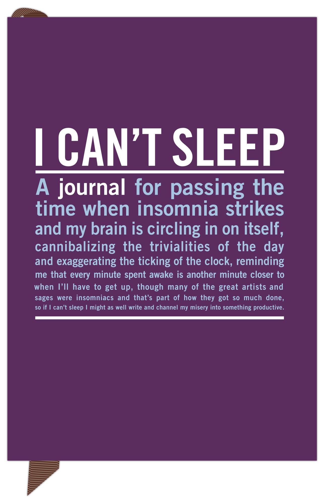 I Can't Sleep Mini Inner-Truth Journal