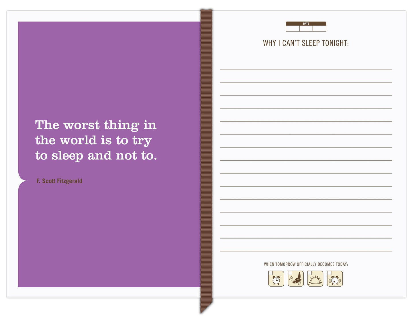 I Can't Sleep Mini Inner-Truth Journal