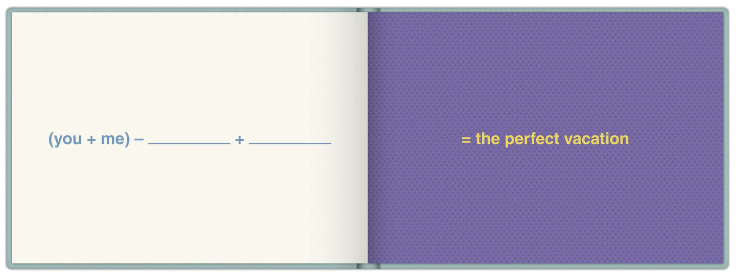 Fill in the Love Journal: You + Me = Love
