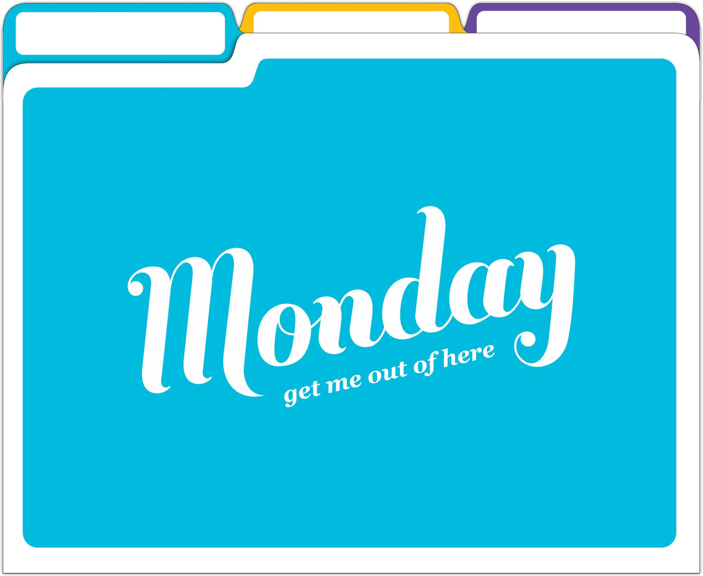 Days of the Week File Folders