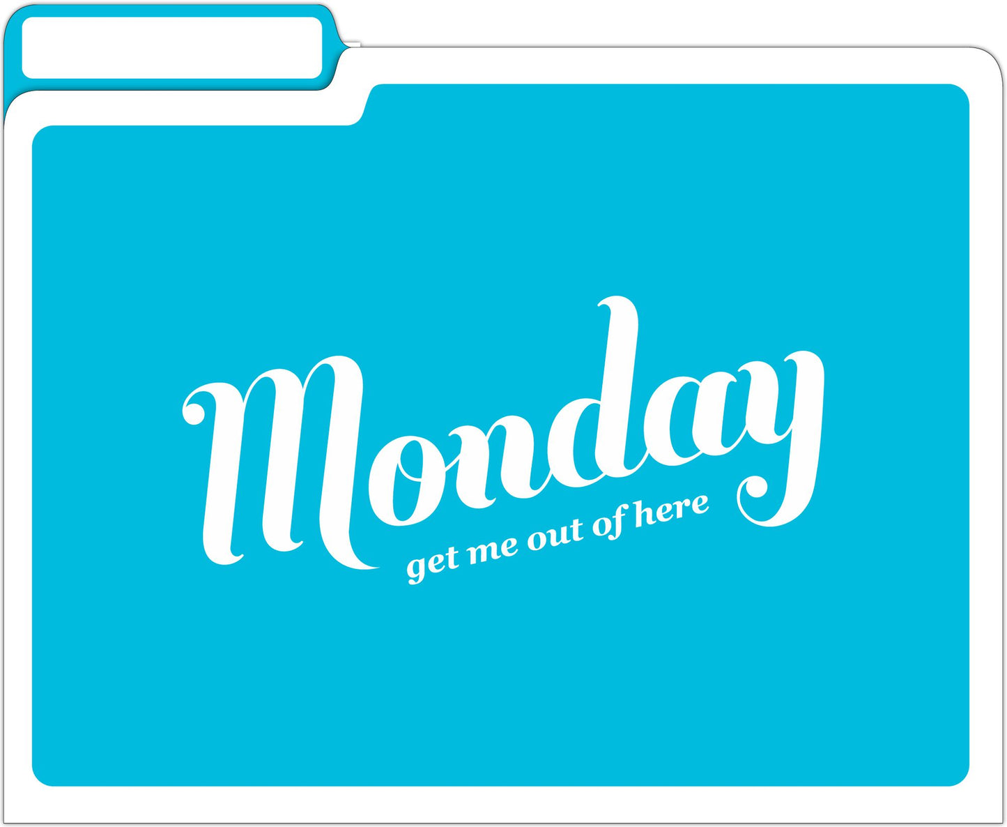 Days of the Week File Folders