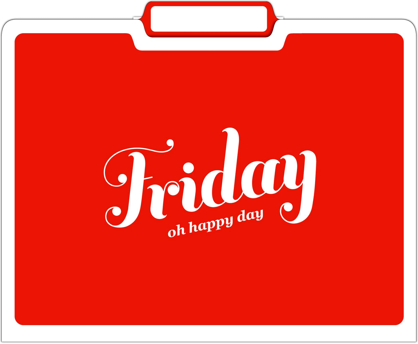 Days of the Week File Folders