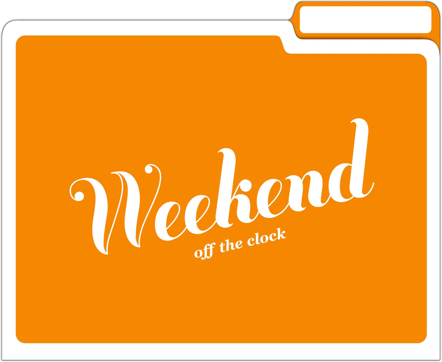 Days of the Week File Folders