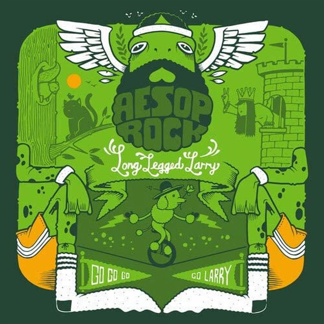 Long Legged Larry (Green 7") (Colv) (Grn)