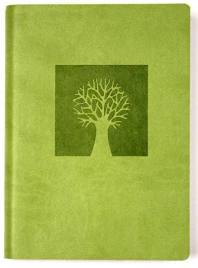 Tree of Life Green Flexi Bound Lined Journal 6x8"