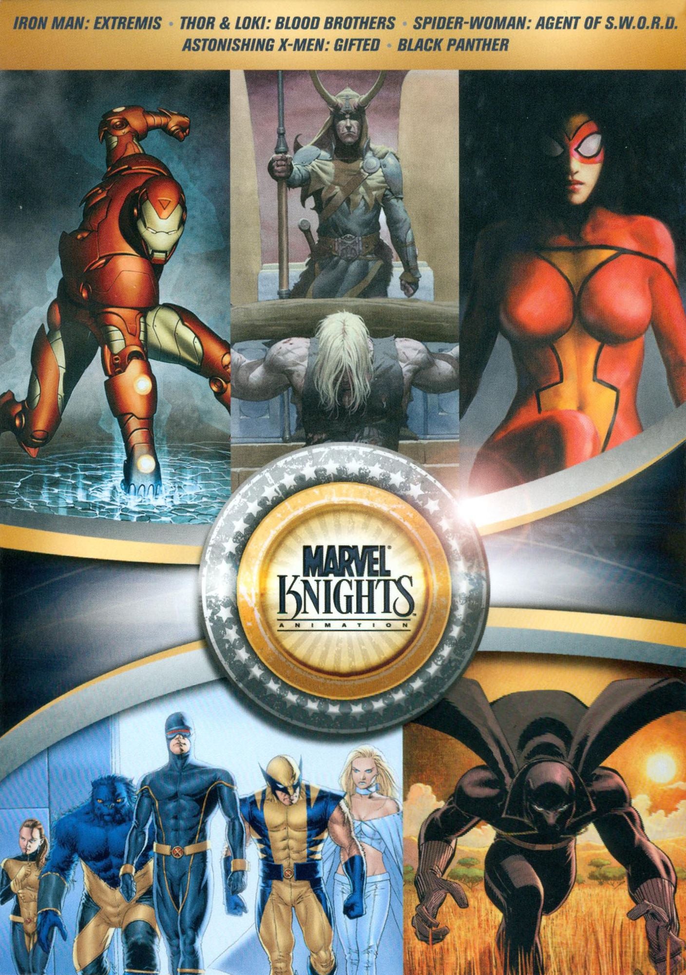 Marvel Knights Animation [5 Discs]
